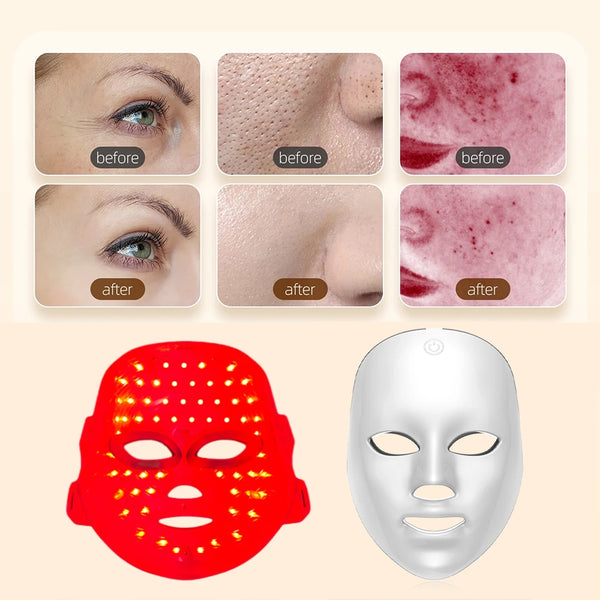 LED Light Therapy Facial Mask